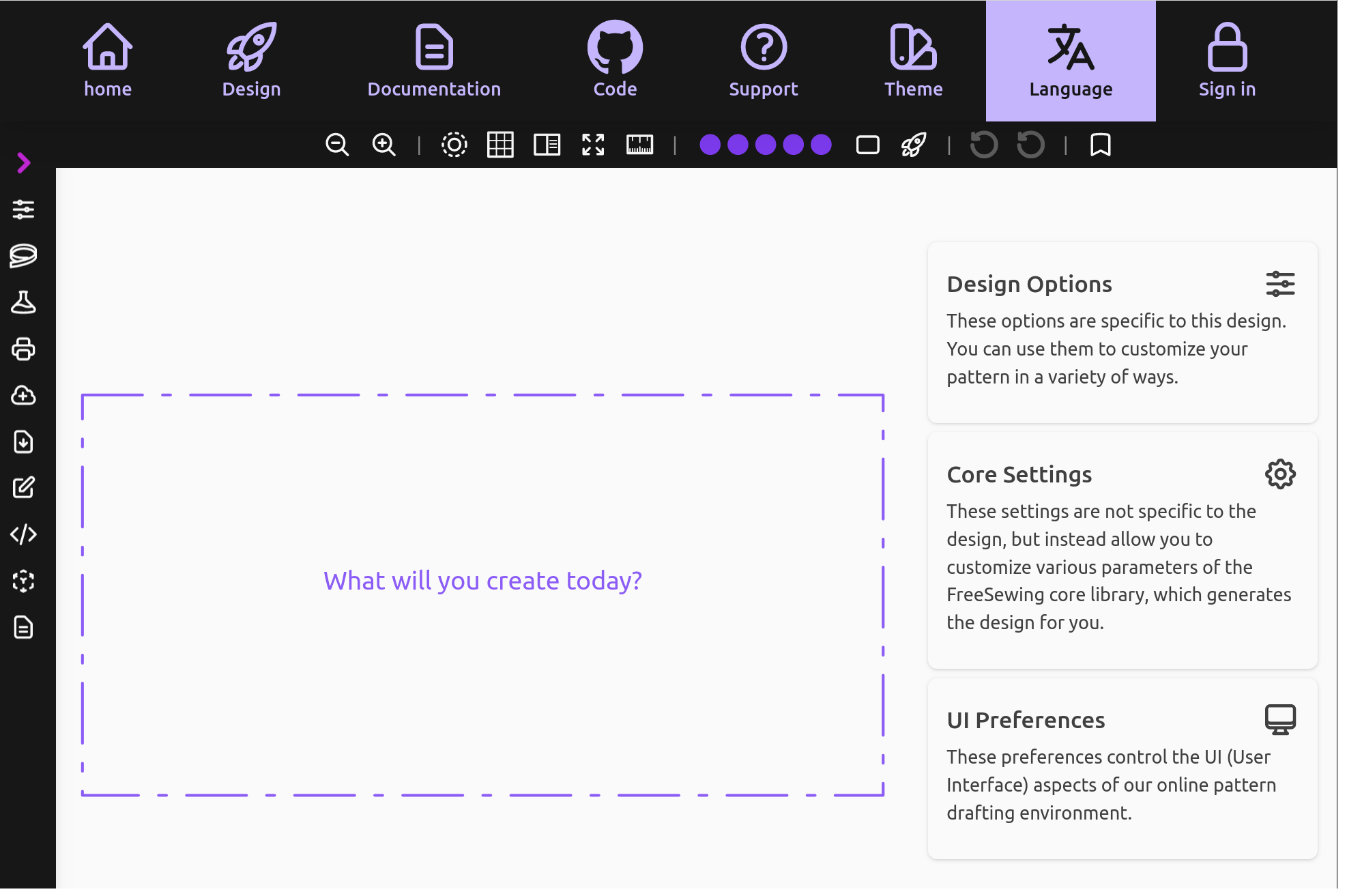 &#39;From scratch&#39; template