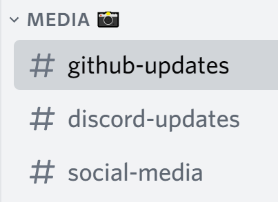 github updates channel image